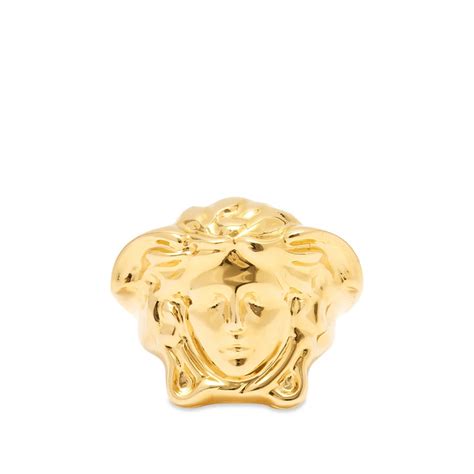 versace medusa head ring